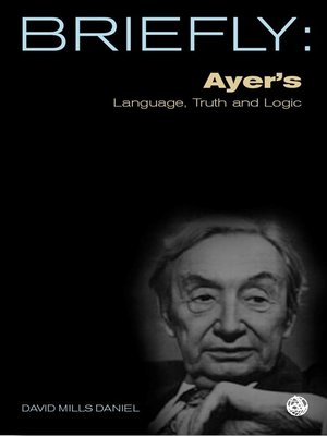 cover image of Ayer's Language, Truth and Logic
